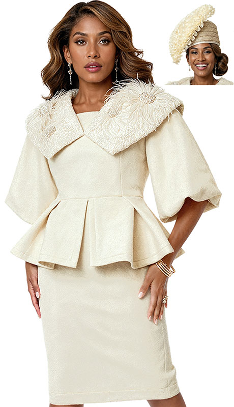 Donna Vinci 12245 Ladies Church Suit