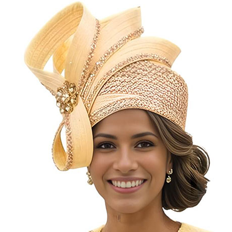 Donna Vinci H13459-CAN-IH Church Hat Donna Vinci H13459-CAN-IH Church Hat