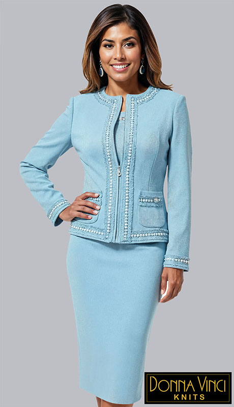 Donna Vinci Knit 13466 Womens Church Suit