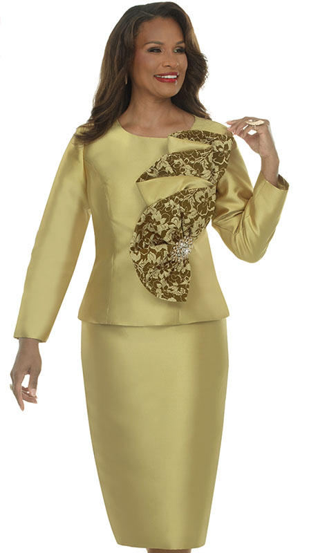 Lisa Rene 3398-MUS Ladies Church Suit