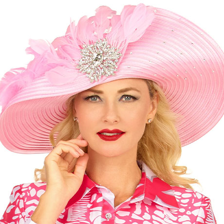 Giovanna HR22158-PNK Church Hat Giovanna HR22158-PNK Church Hat