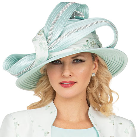 Giovanna HG1154-MNT Church Hat