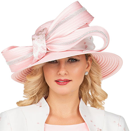 Giovanna HG1154-PNK Church Hat