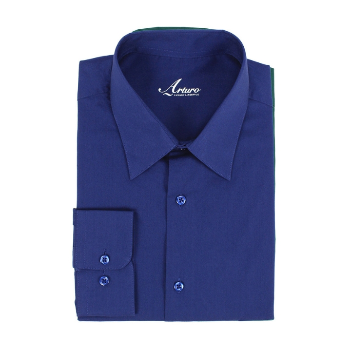 Arturo 100MODERN-NAVY-Shirt
