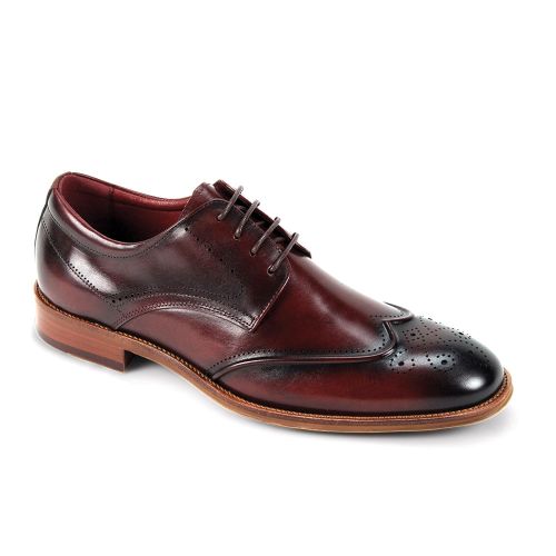  Giorgio Venturi Designer Shoes 7077-BURGUNDY