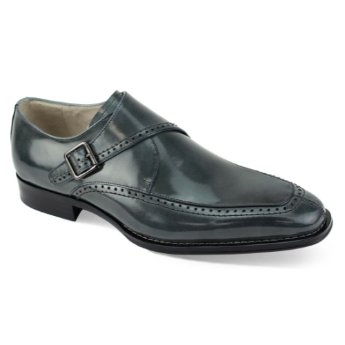 Giovanni Leather Dress Shoes-AMATO-GRY
