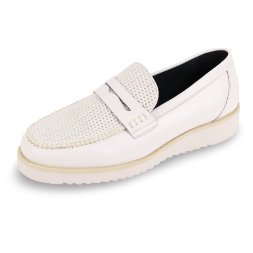 Black Julep Shoes-ATLAS-WHITE