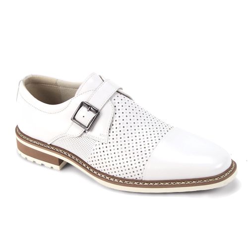 Giovanni LES-WHITE  Leather Shoes