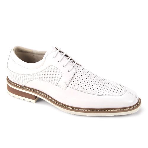 Giovanni  LENNY-WHITE Leather Shoes