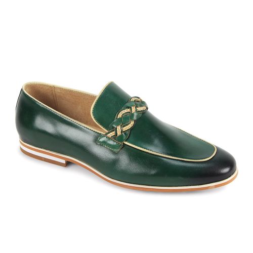 Giovanni TUDOR-GREEN Leather Shoes