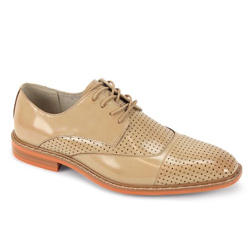 Giovanni Leather Dress Shoes-ALFORD-NATURAL