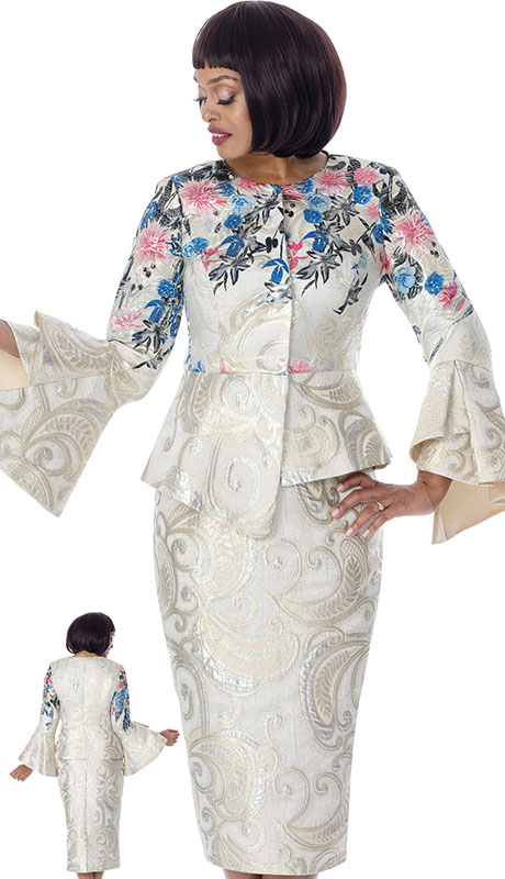 GMI 402052-MUL Ladies Church Suit