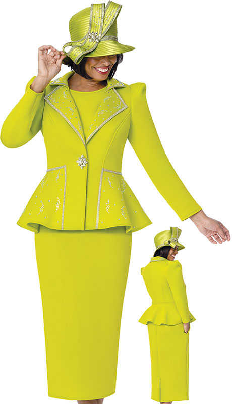 GMI 402003-GRN Ladies Church Suit GMI 402003-GRN Ladies Church Suit