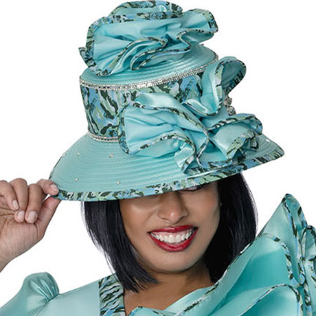 GMI 401892-AQU-H-IH Church Hat