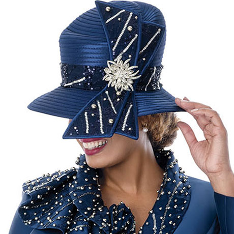 GMI 402132-NVY-H-IH Church Hat