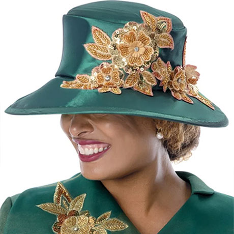 GMI 401932-GRN-H-IH Church Hat