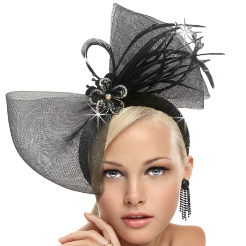 Church Hat FA3081 FIONA-BLK