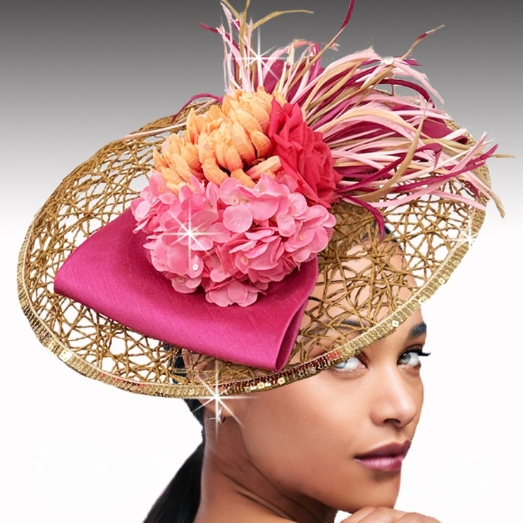 Honeycomb FA3140-GP Church Fascinator