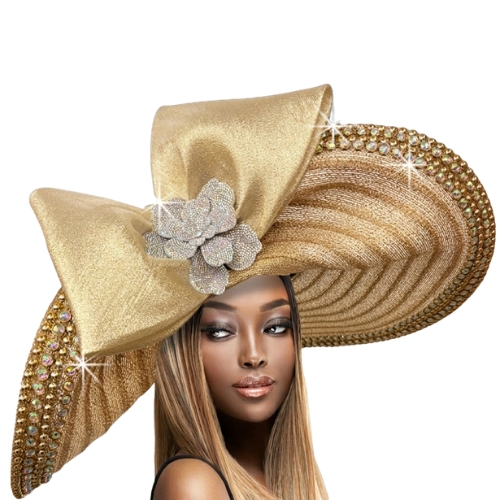 Church Hat 3511 PAIGE-GOLD