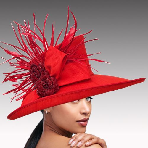 Church Hat 3512-Red 