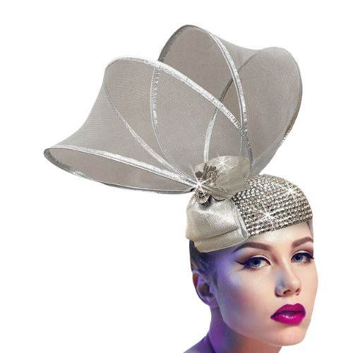Church Hat FA3529-Silver 