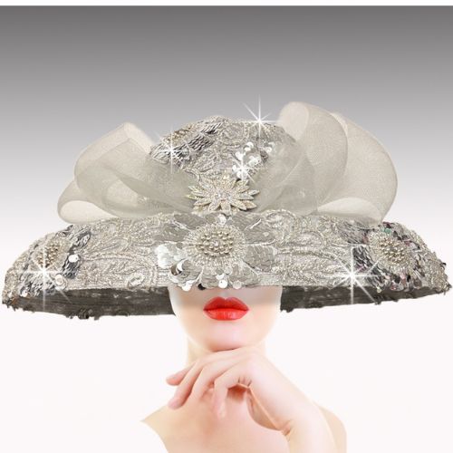 Church Hat 3530-SILVER 