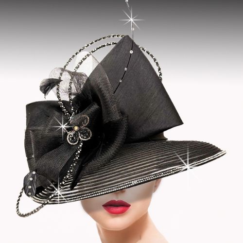 Church Hat 3531-Black 