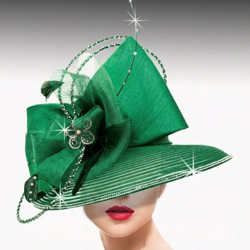 Church Hat 3531-Emerald 