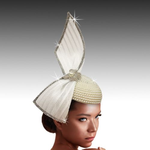 Church Hat FA3533-White-pearl 