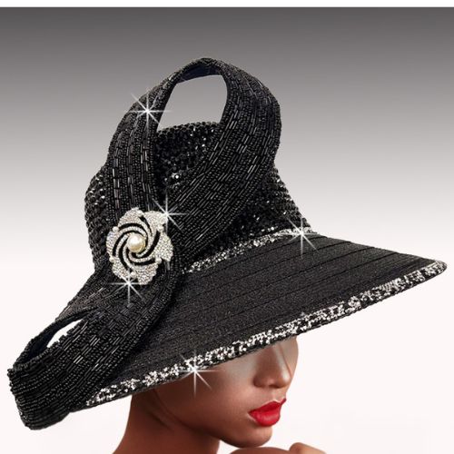 Church Hat 3546-Black 
