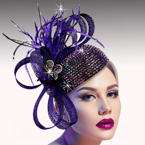 Church Hat FA3547-Purple 