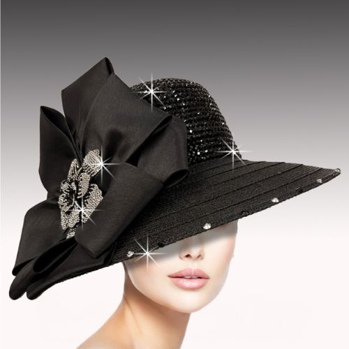 Church Hat 3548-BLACK 