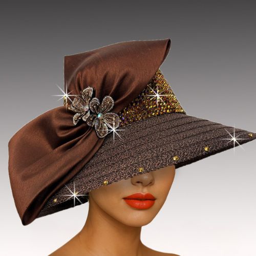 Church Hat 3548-Brown 