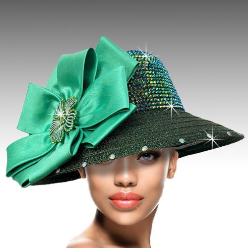 Church Hat 3548-Emerald 