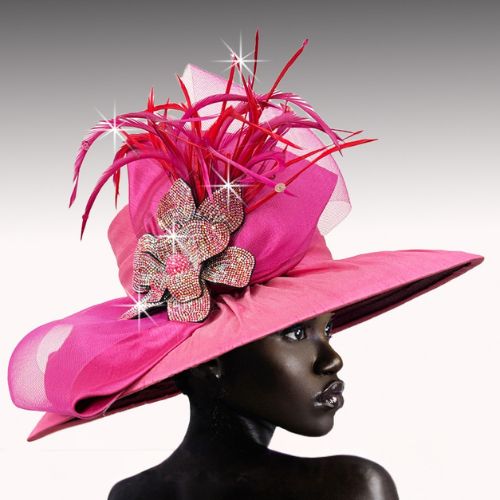 Church Hat 3550-Fuchsia 