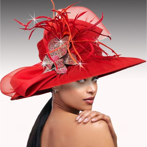 Church Hat 3550-Red 