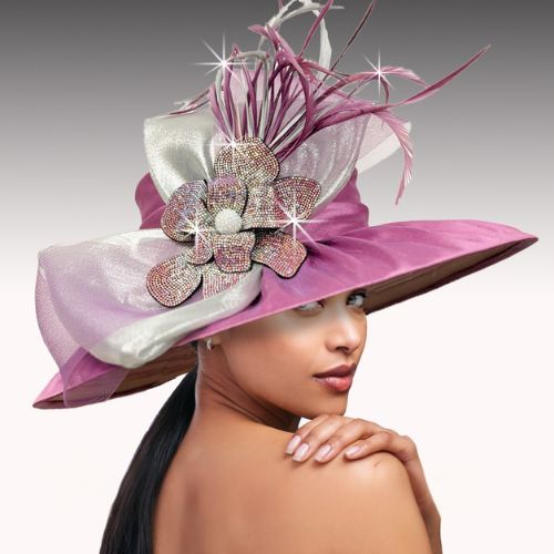 Church Hat 3550-Winter Lilac 