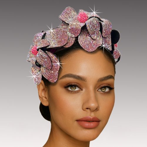 Church Hat FA3552-ROSE 