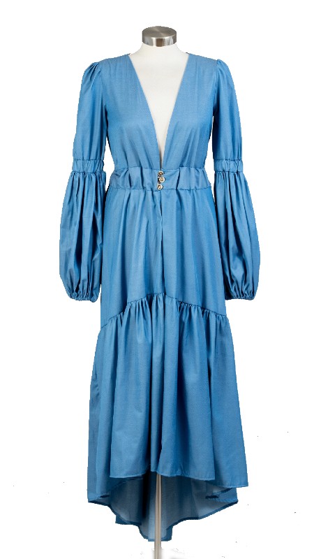 denim duster dress