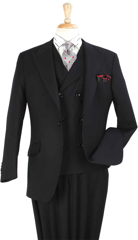 Iconic T-107-BLK Mens Suit Iconic T-107-BLK Mens Suit