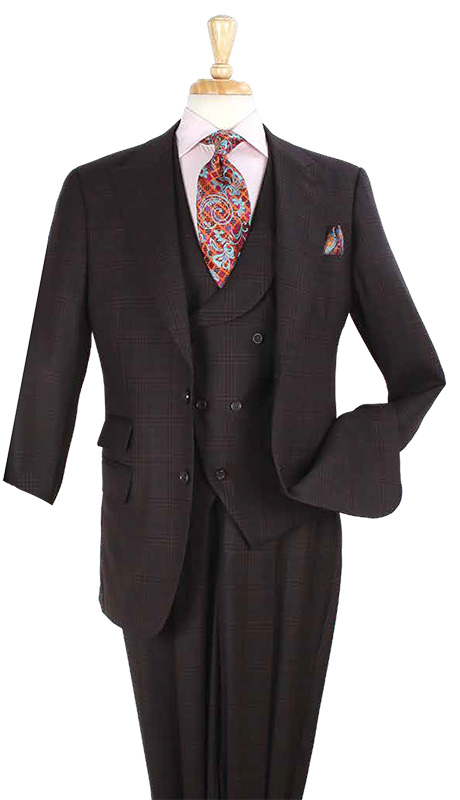 Iconic T-616-BRN Mens Suit Iconic T-616-BRN Mens Suit