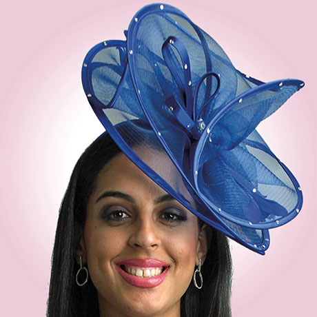 Lily And Taylor Fascinator H121-RYL Lily And Taylor Fascinator H121-RYL