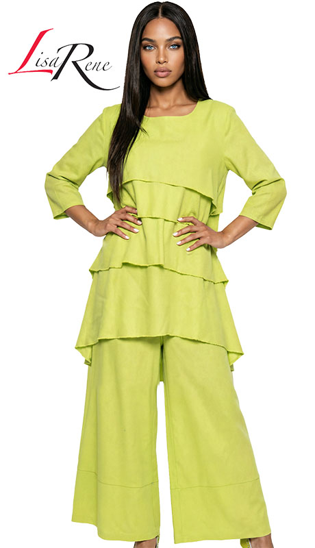 Lisa Rene 3391-LME Ladies Church Outfit