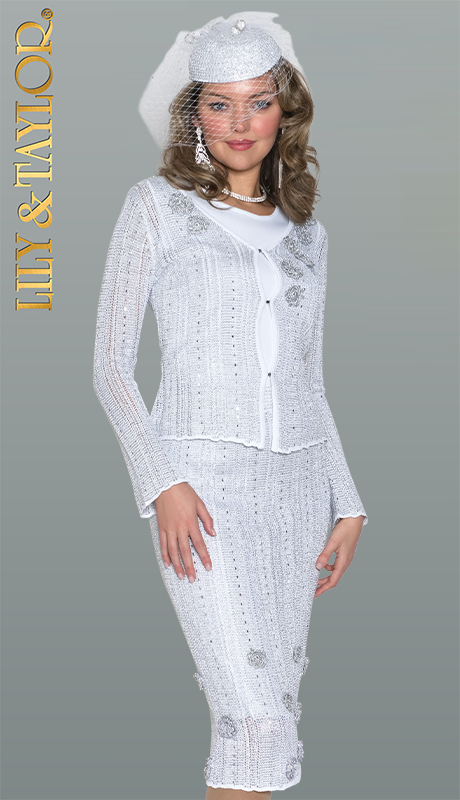 Lily and Taylor 901-WHT