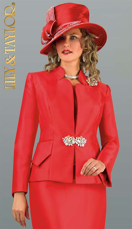 Lily and Taylor 3953-RED