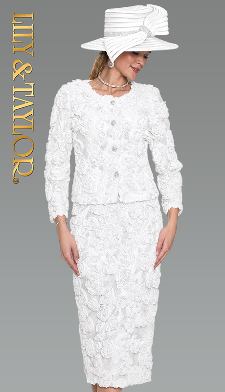 Lily and Taylor 5145-WHT Lily and Taylor 5145-WHT
