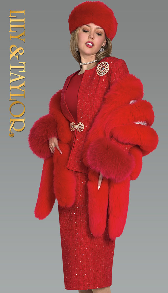 Lily and Taylor 5085-RED