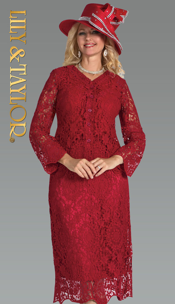 Lily and Taylor 5117-RED Lily and Taylor 5117-RED