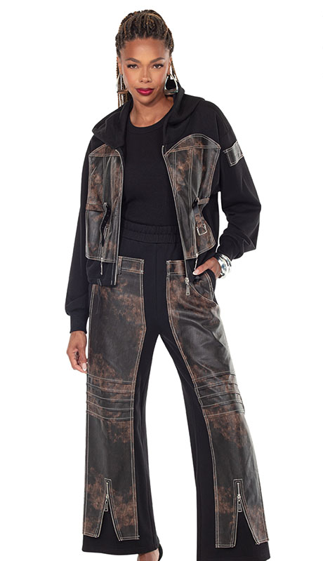 Love the Queen 17622-BLK Outfit