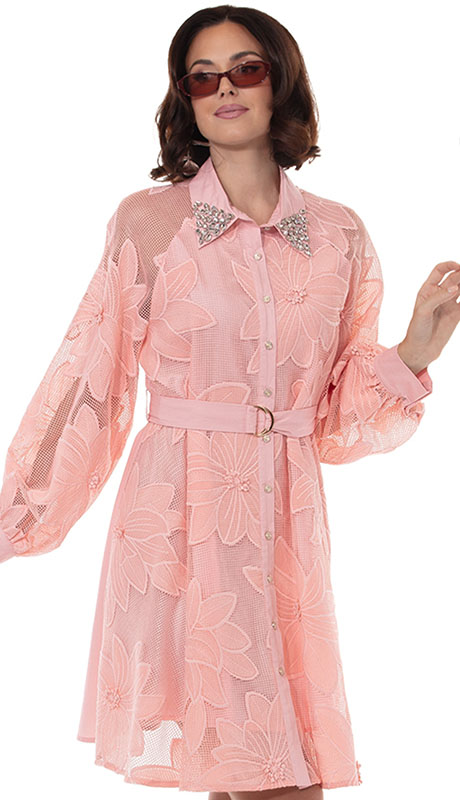 Love the Queen 17648-PNK Dress